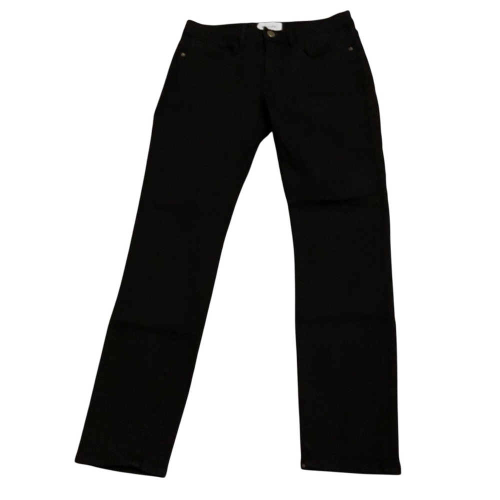 Frame Denim Black Le Skinny de Jean crop pants‎